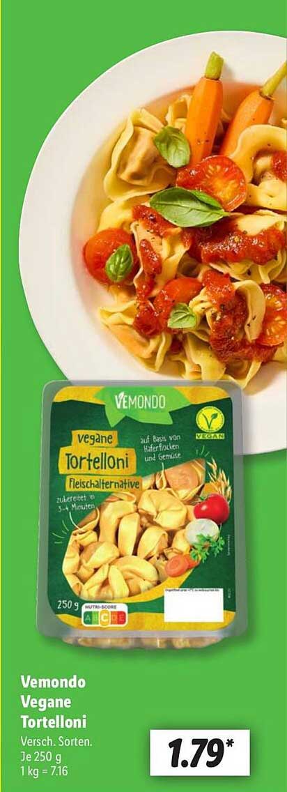 Vemondo Vegane Tortelloni