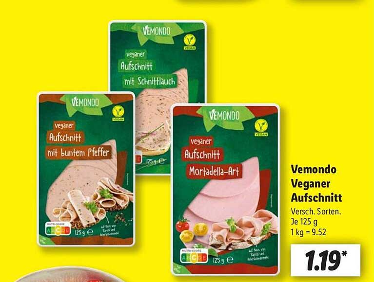 Vemondo Veganer Aufschnitt