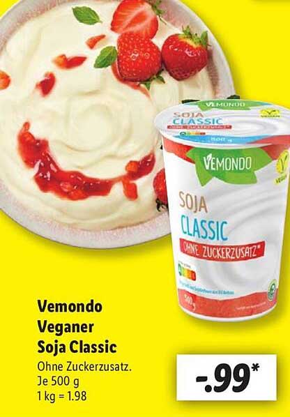 Vemondo Veganer Soja Classic 500 g