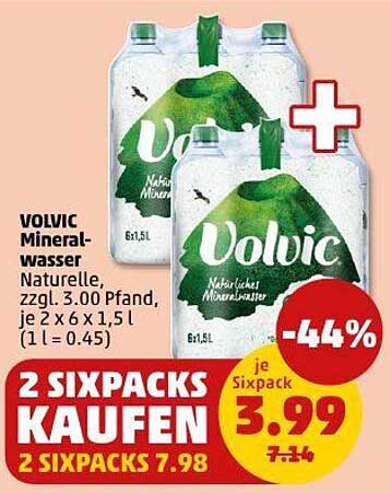VOLVIC Mineralwasser - 2 Sixpacks kaufen