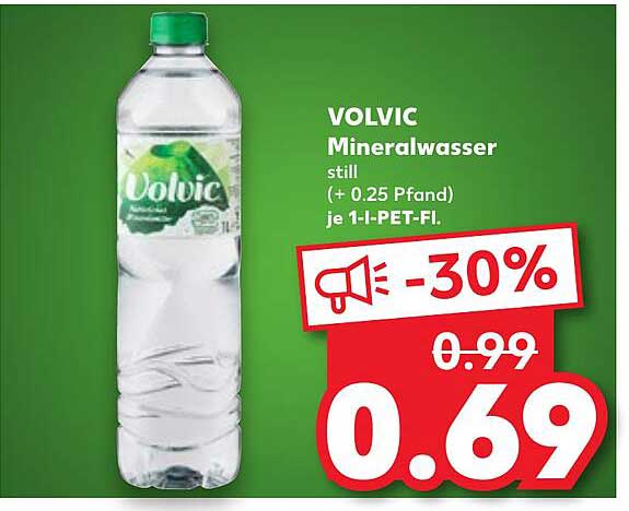 VOLVOC Mineralwasser still - 1,5L Flasche