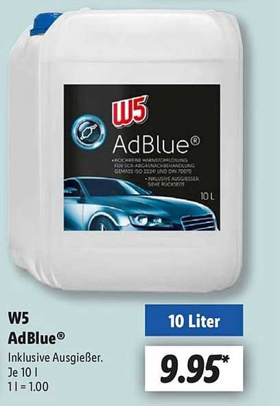W5 AdBlue®, 10 Liter
