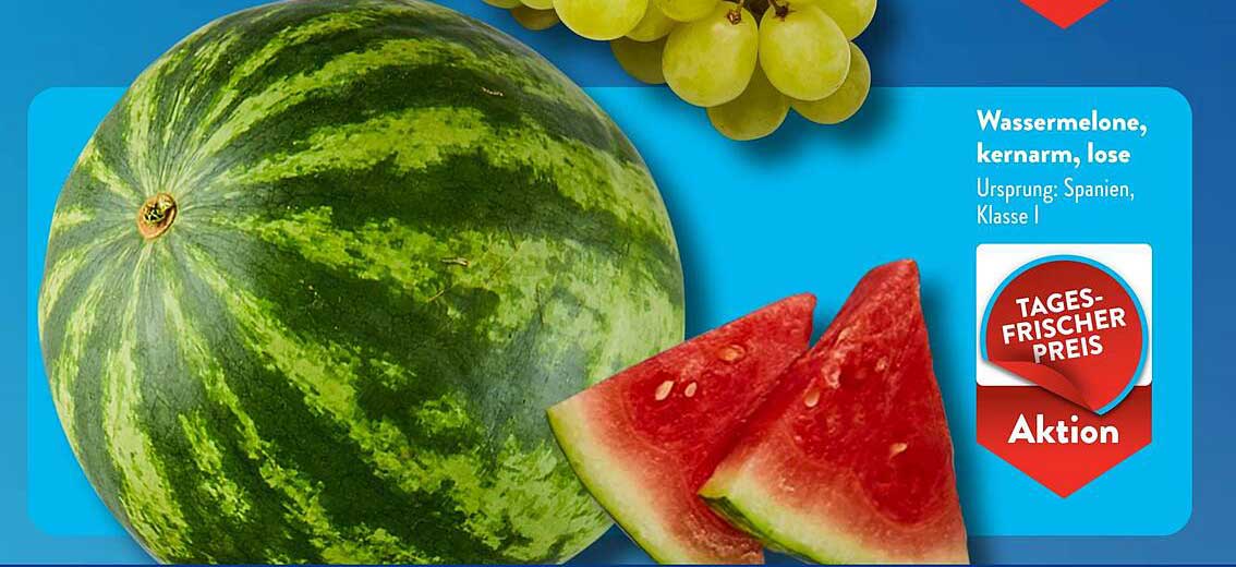 Wassermelone, kernarm, lose