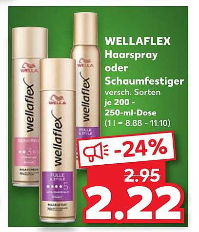 WELLAFLEX Haarspray oder Schaumfestiger 200 - 250-ml-Dose
