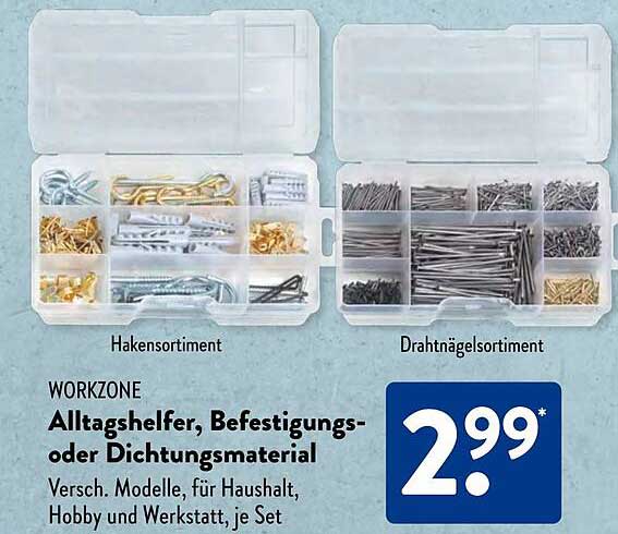 WORKZONE Alltagshelfer, Befestigungs- oder Dichtungsmaterial