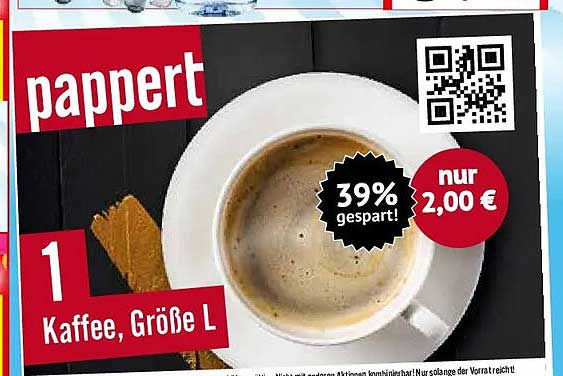 1 Kaffee, Größe L