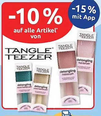 -10 % auf alle Artikel* von TANGLE TEEZER