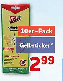 10er-Pack Gelbsticker*
