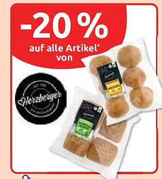 -20% auf alle Artikel von