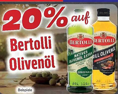 20% auf Bertolli Olivenöl