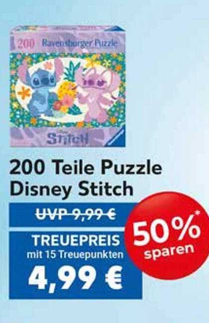 200 Teile Puzzle Disney Stitch