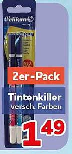 2er-Pack Tintenkiller versch. Farben