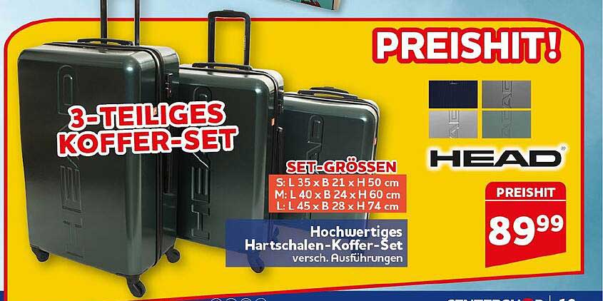 3-TEILIGES KOFFER-SET