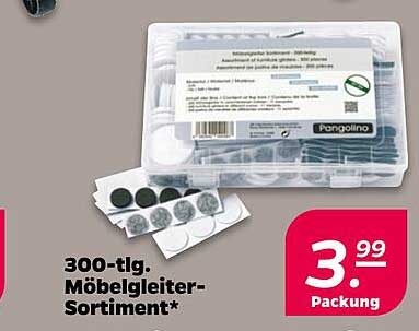 300-tlg. Möbelgleiter-Sortiment*