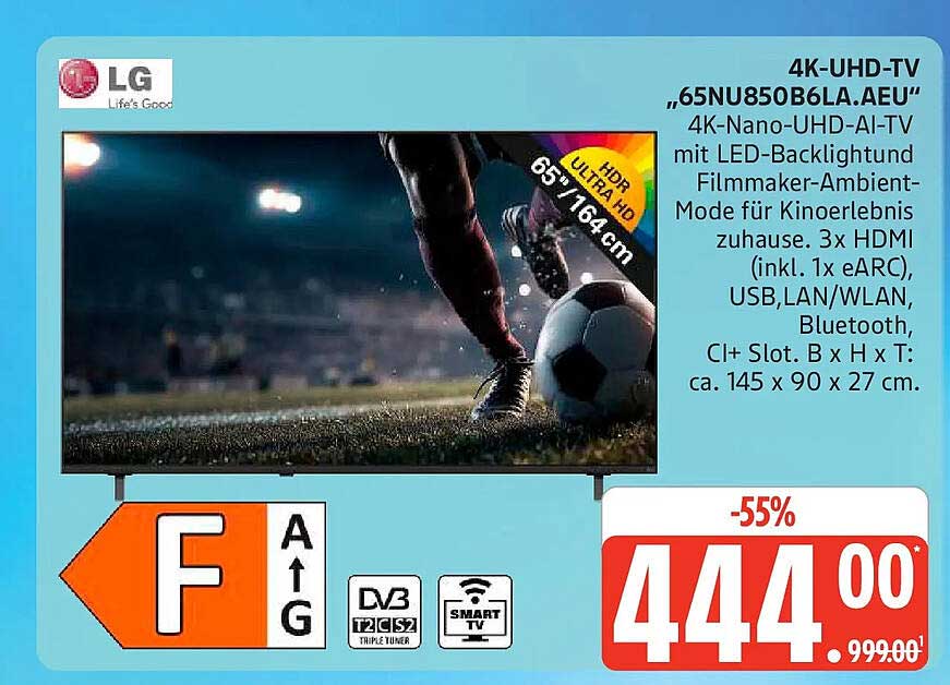 4K-UHD-TV „65NU850B6LA.AEU“