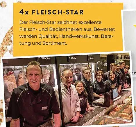 4x FLEISCH-STAR