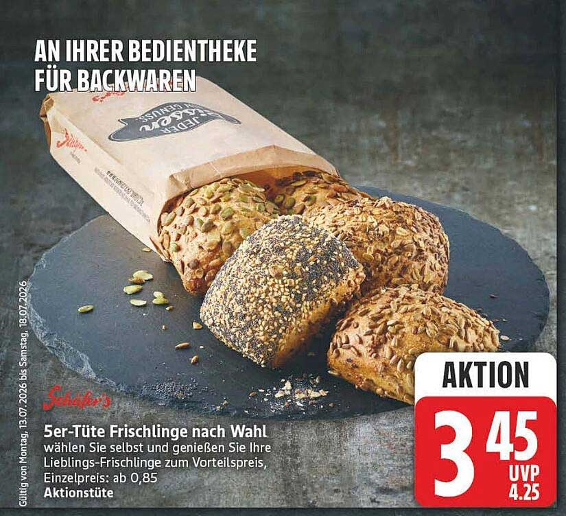 5er-Tüte Frischlinge nach Wahl