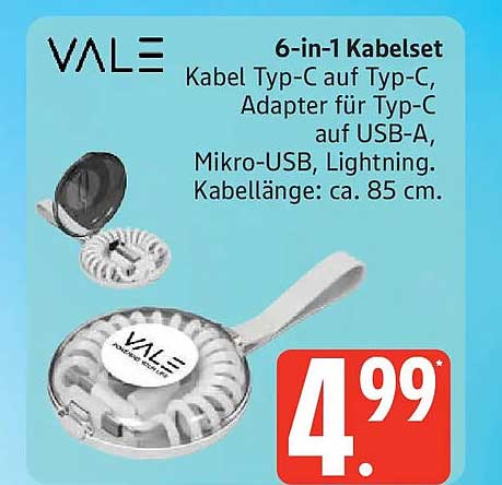 6-in-1 Kabelset