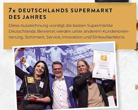 7x DEUTSCHLANDS SUPERMARKT DES JAHRES
