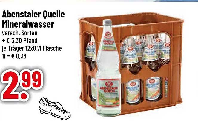 Abenstaler Quelle Mineralwasser
