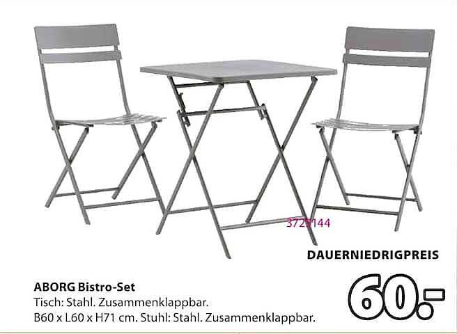 ABORG Bistro-Set
