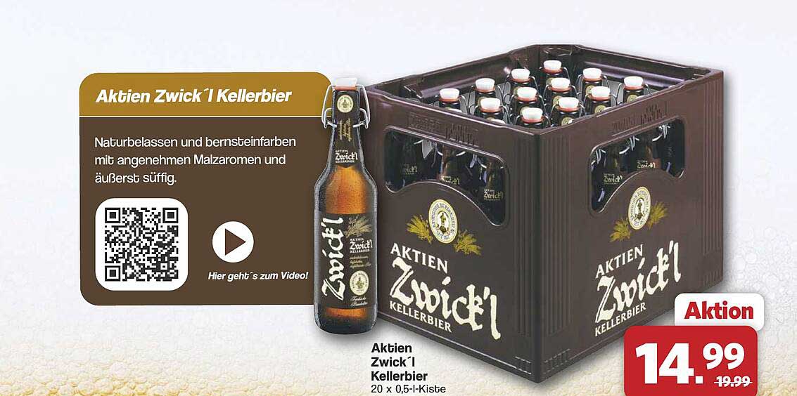 Aktien Zwick'l Kellerbier