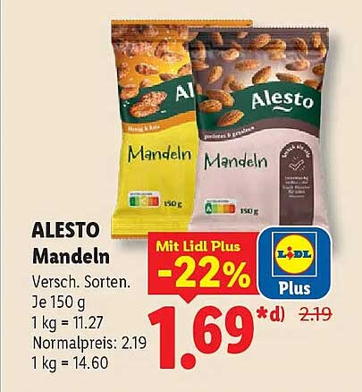 ALESTO Mandeln