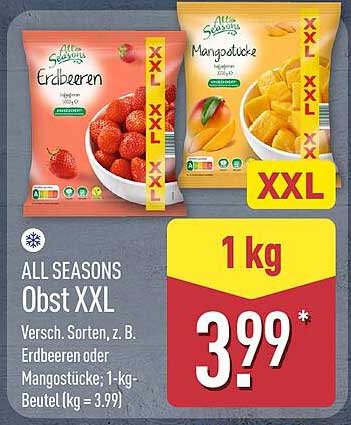 ALL SEASONS Obst XXL
