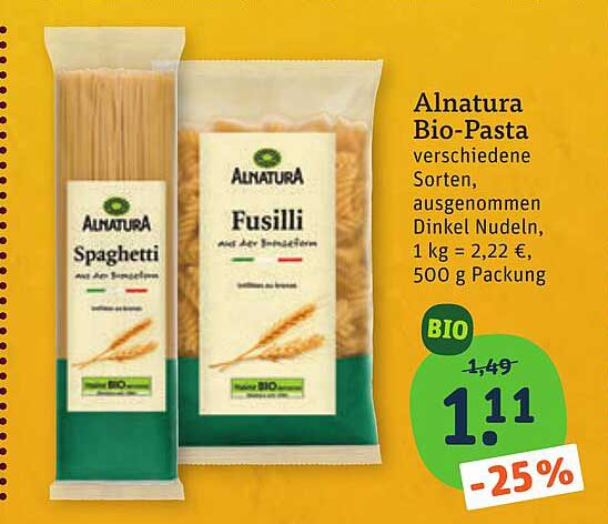Alnatura Bio-Pasta