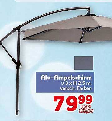 Alu-Ampelschirm