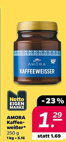 AMORA Kaffeeweißer 250 g