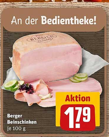 An der Bedientheke!