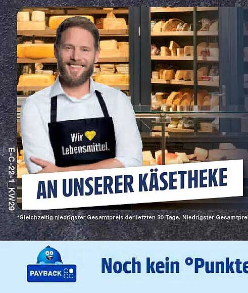 AN UNSERER KÄSETHEKE