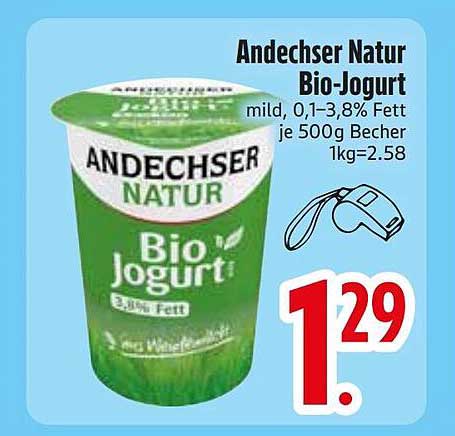 Andechser Natur Bio-Jogurt
