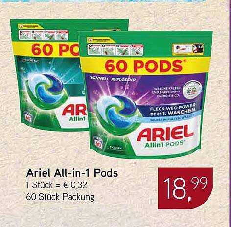 Ariel All-in-1 Pods