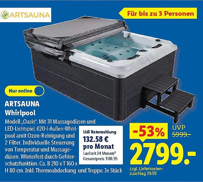 ARTSAUNA Whirlpool