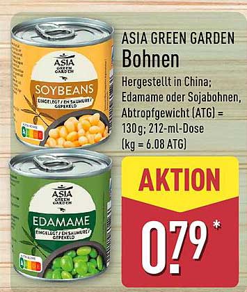 ASIA GREEN GARDEN Bohnen