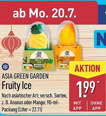 ASIA GREEN GARDEN Fruity Ice