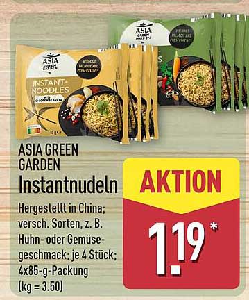 ASIA GREEN GARDEN Instantnudeln