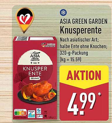 ASIA GREEN GARDEN Knusperente