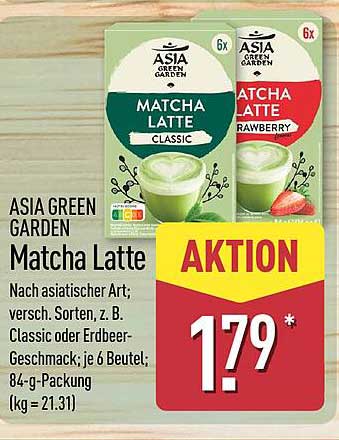 ASIA GREEN GARDEN Matcha Latte