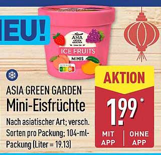 ASIA GREEN GARDEN Mini-Eisfrüchte