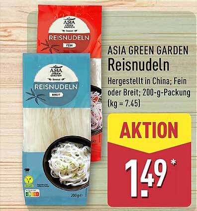 ASIA GREEN GARDEN Reisnudeln
