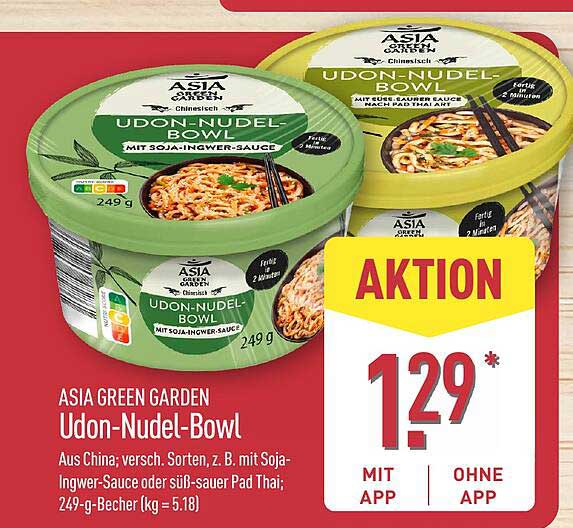 ASIA GREEN GARDEN Udon-Nudel-Bowl