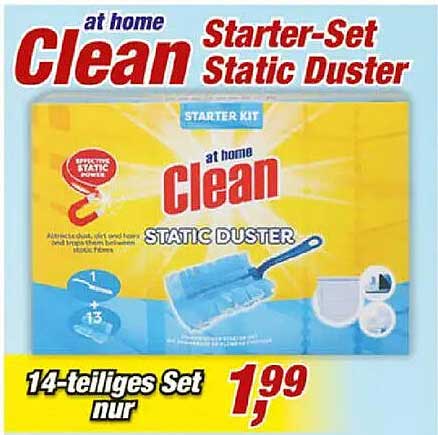 at home Clean Starter-Set Static Duster