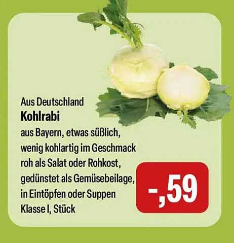 Aus Deutschland Kohlrabi