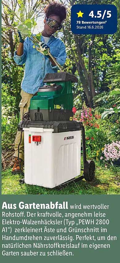 Aus Gartenabfall wird wertvoller Rohstoff.