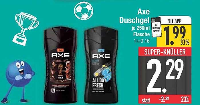 Axe Duschgel je 250 ml Flasche