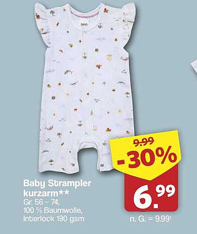 Baby Strampler kurzarm**