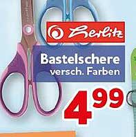 Bastelschere versch. Farben